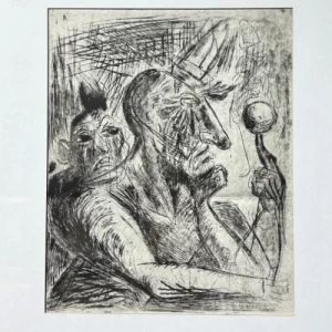 Payaso y mundo, de José Clemente Orozco