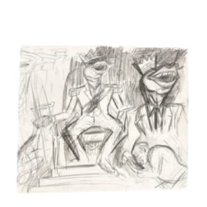 Anteproyecto para "Las Masas" ("General demagogo"), José Clemente Orozco