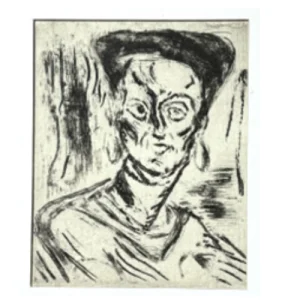 Mujer con aretes, José Clemente Orozco